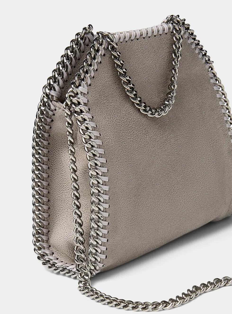 Falabella faux-leather chain handbag