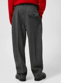 Fernando heather virgin wool pant