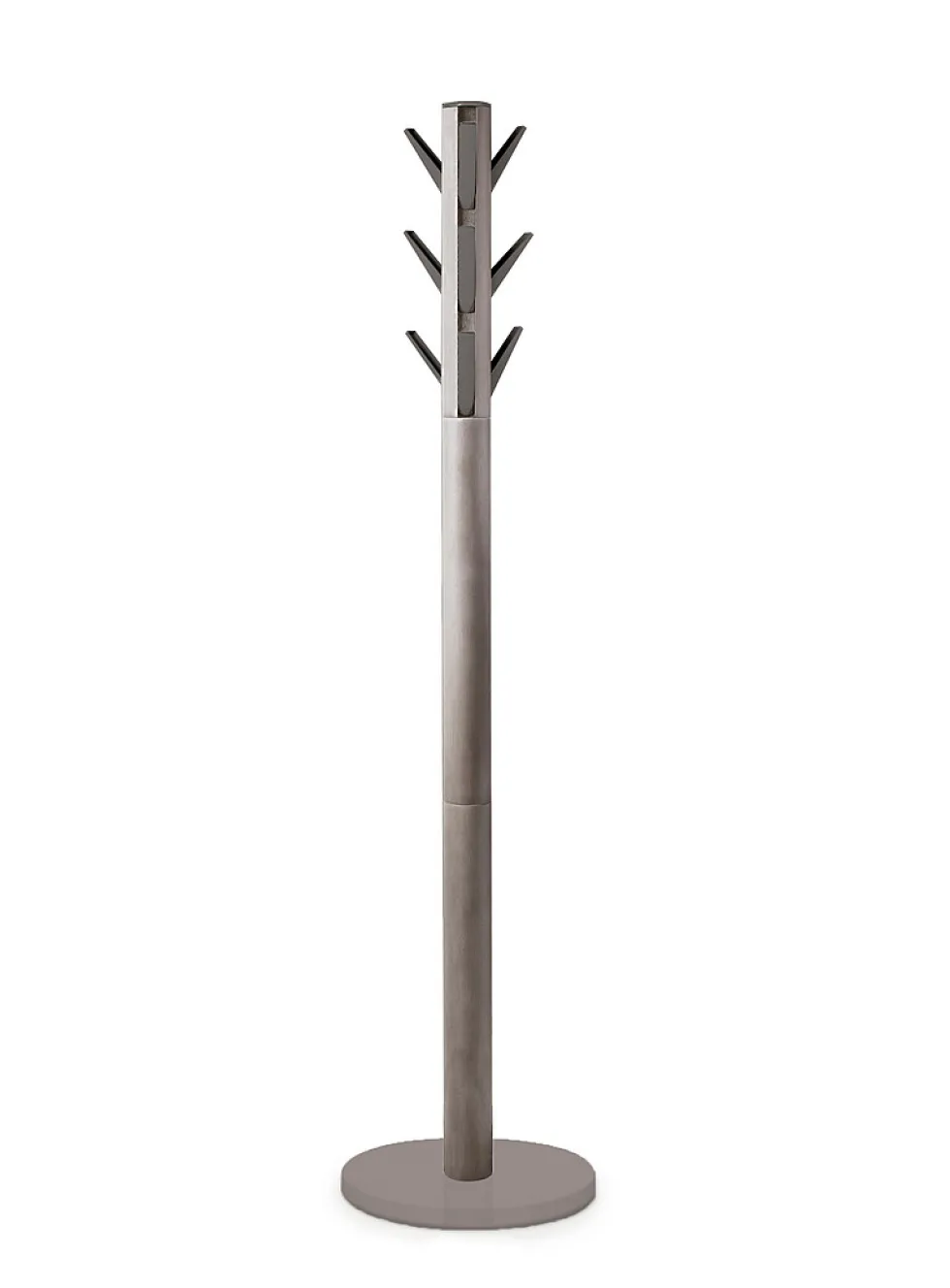 Flapper folding hook coat rack