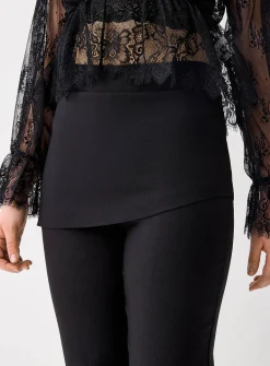 Flared dress skirt-pant