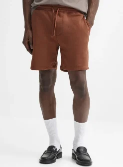 Fleece-lined short
