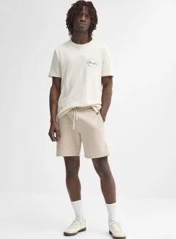 Fleece-lined short