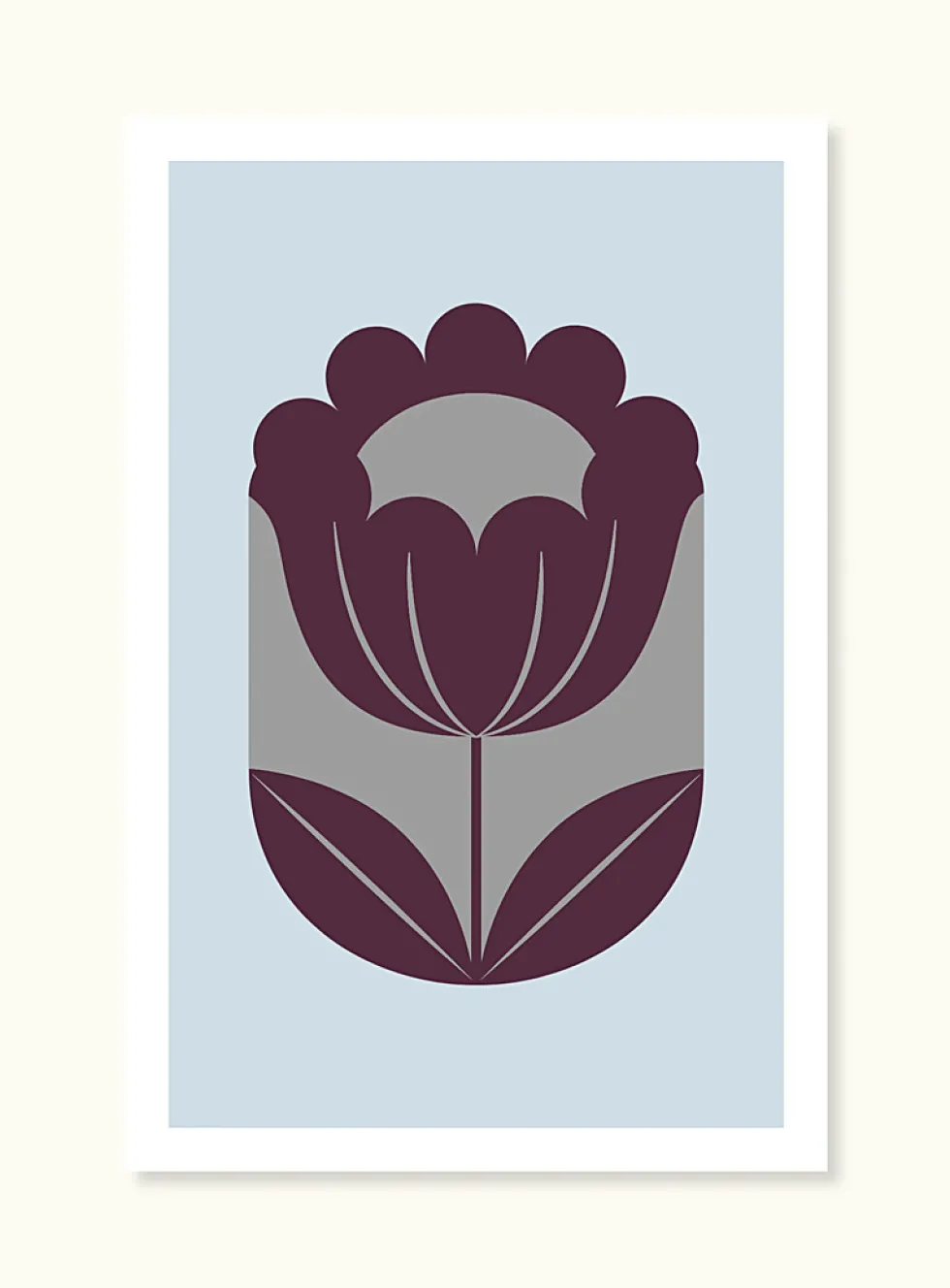 Fleur d'hiver art print