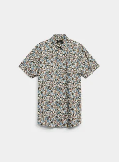 Floral tapestry shirt