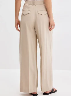 Flowy hammered pant