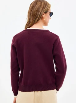Fooler striped Henley sweater