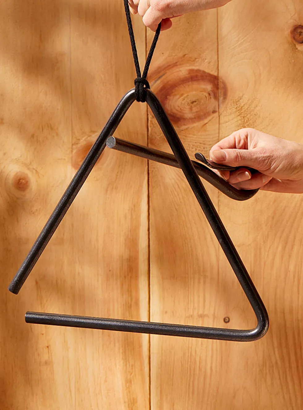 Forged triangle bell