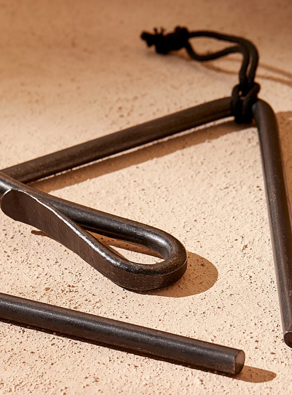 Forged triangle bell