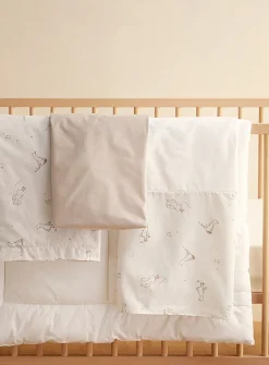 Four-piece baby bed set