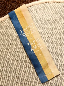 Francis pure wool tufted fawn rug