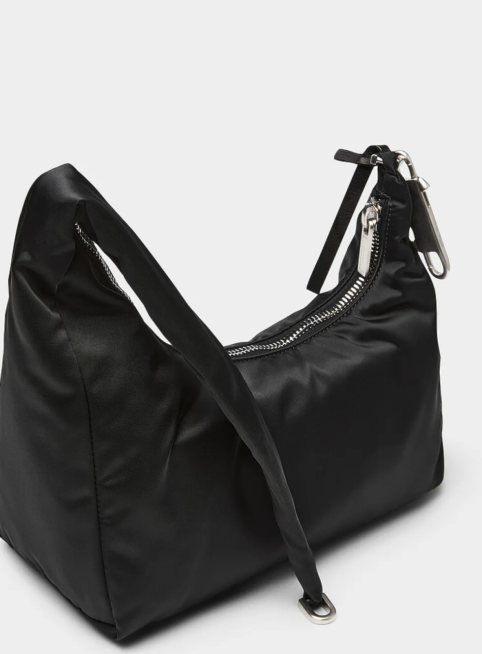 Gemini canvas hobo bag