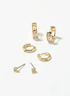 Gemstone earrings