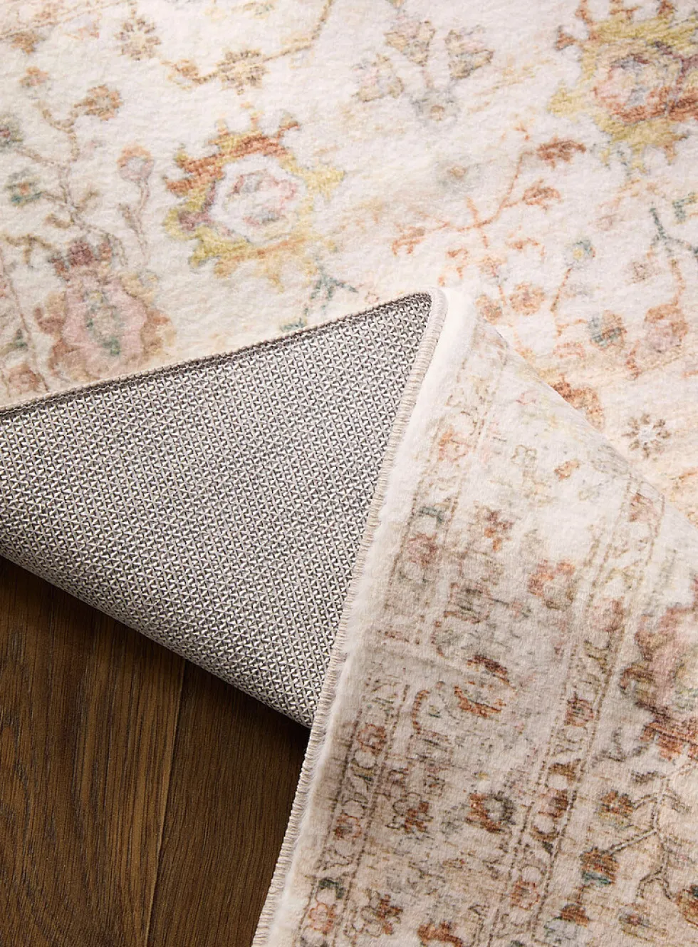 Gentle whisper ultra-soft Persian-style rug