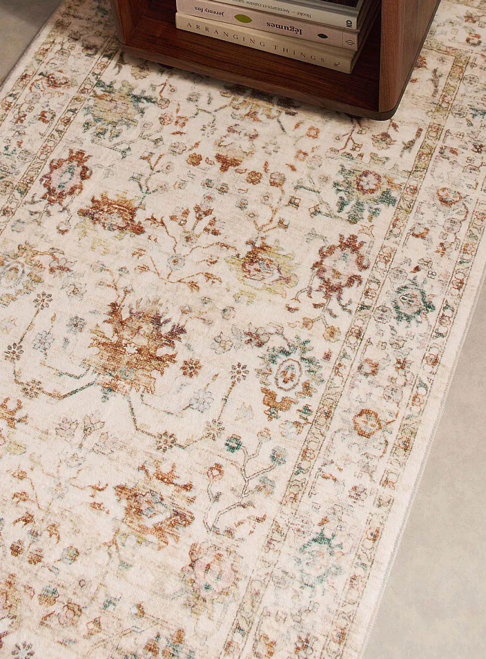 Gentle whisper ultra-soft Persian-style hallway rug