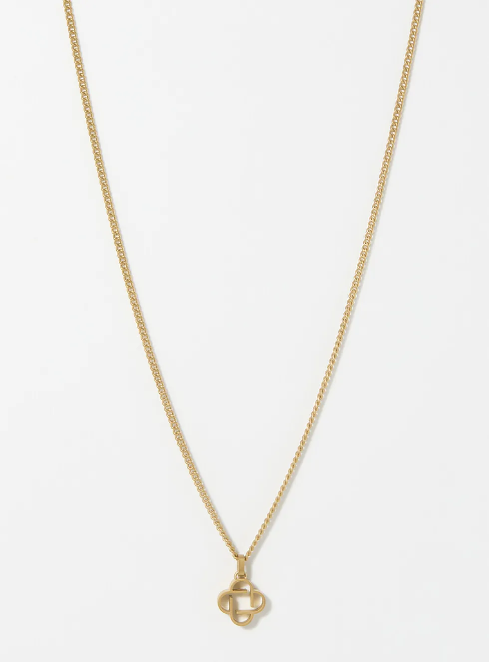 Geo-clover necklace