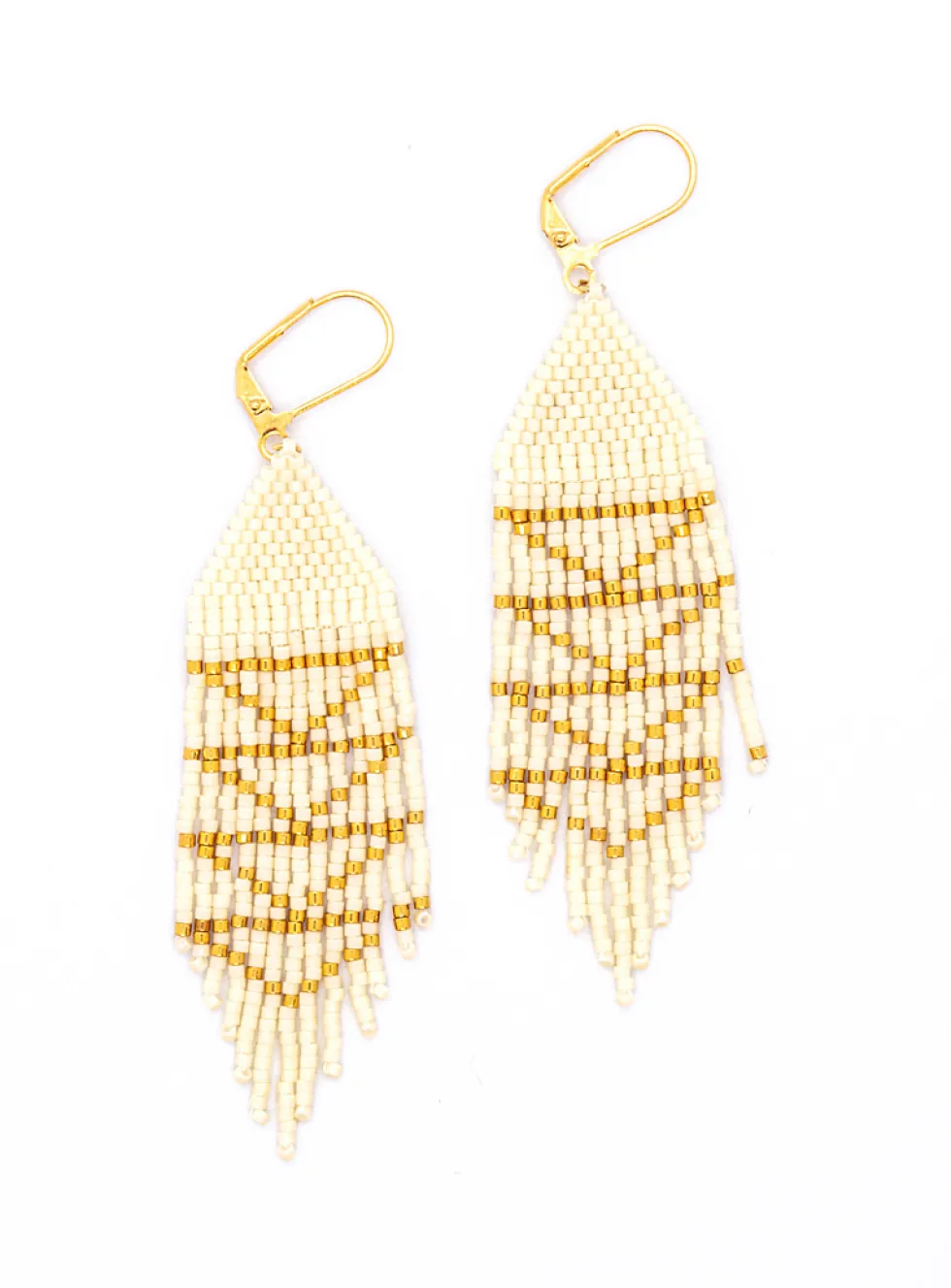 Golden arrow earrings