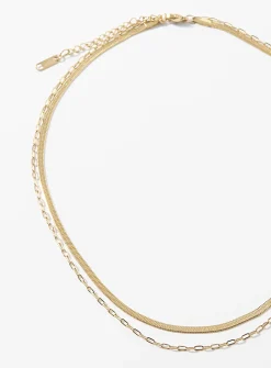 Golden double chain