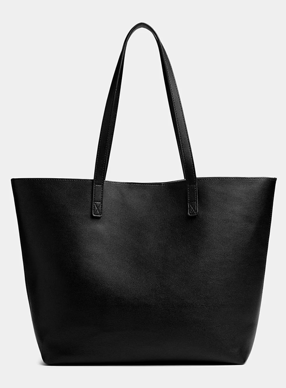 Grained minimalist tote bag