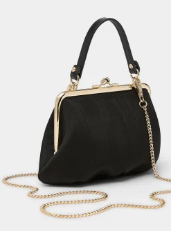Granny black handbag