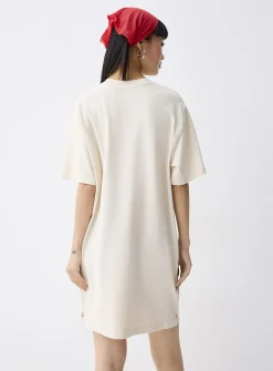 Graphic print T-shirt dress