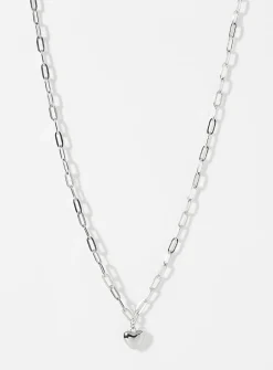 Heart paperclip chain