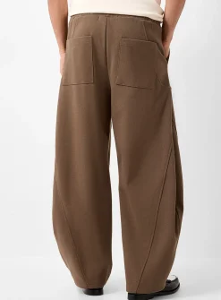 Heather jersey balloon pant