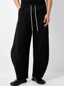 Heather jersey balloon pant