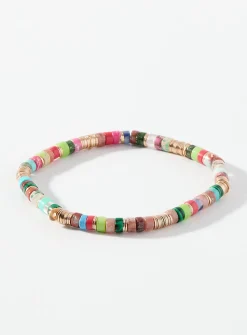 Heishi colourful bracelet