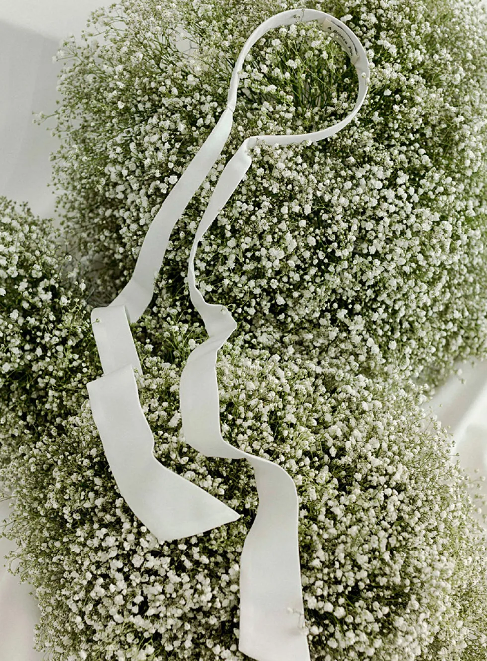 Helena long ribbons silky headband
