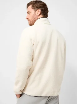 Helvetia half-snap fleece sweatshirt
