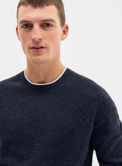Honeycomb knit sweater