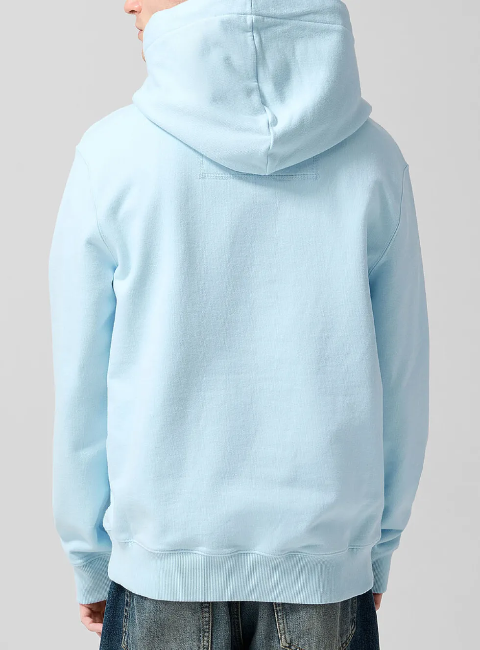 Horse patch sky blue hoodie