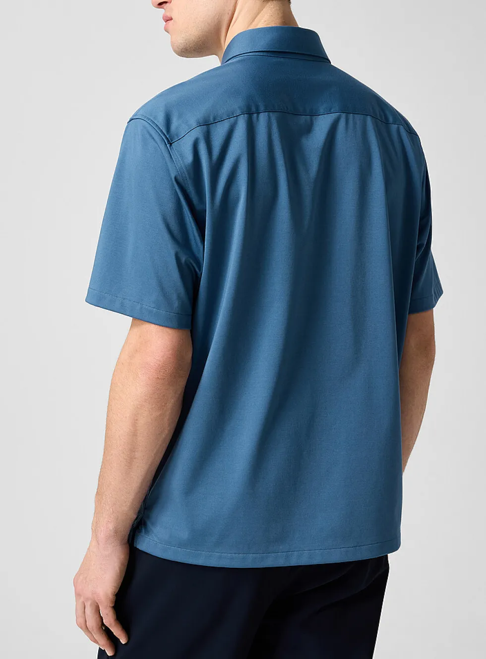 Irving structure knit shirt
