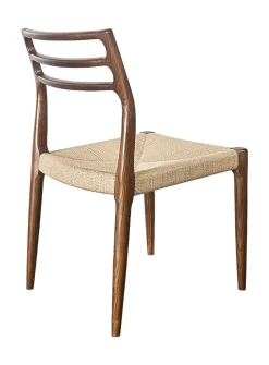 Java cord and ash wood chairs