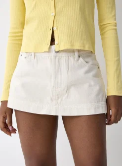 Jean mini skort
