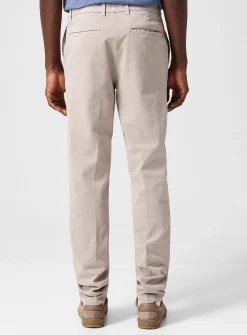 Kane peachskin tapered chino pant
