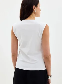 Knotted waist cami