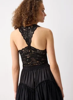Lace racerback cami