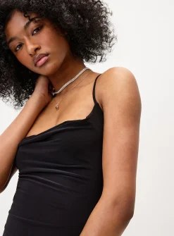 Laced back maxi dress