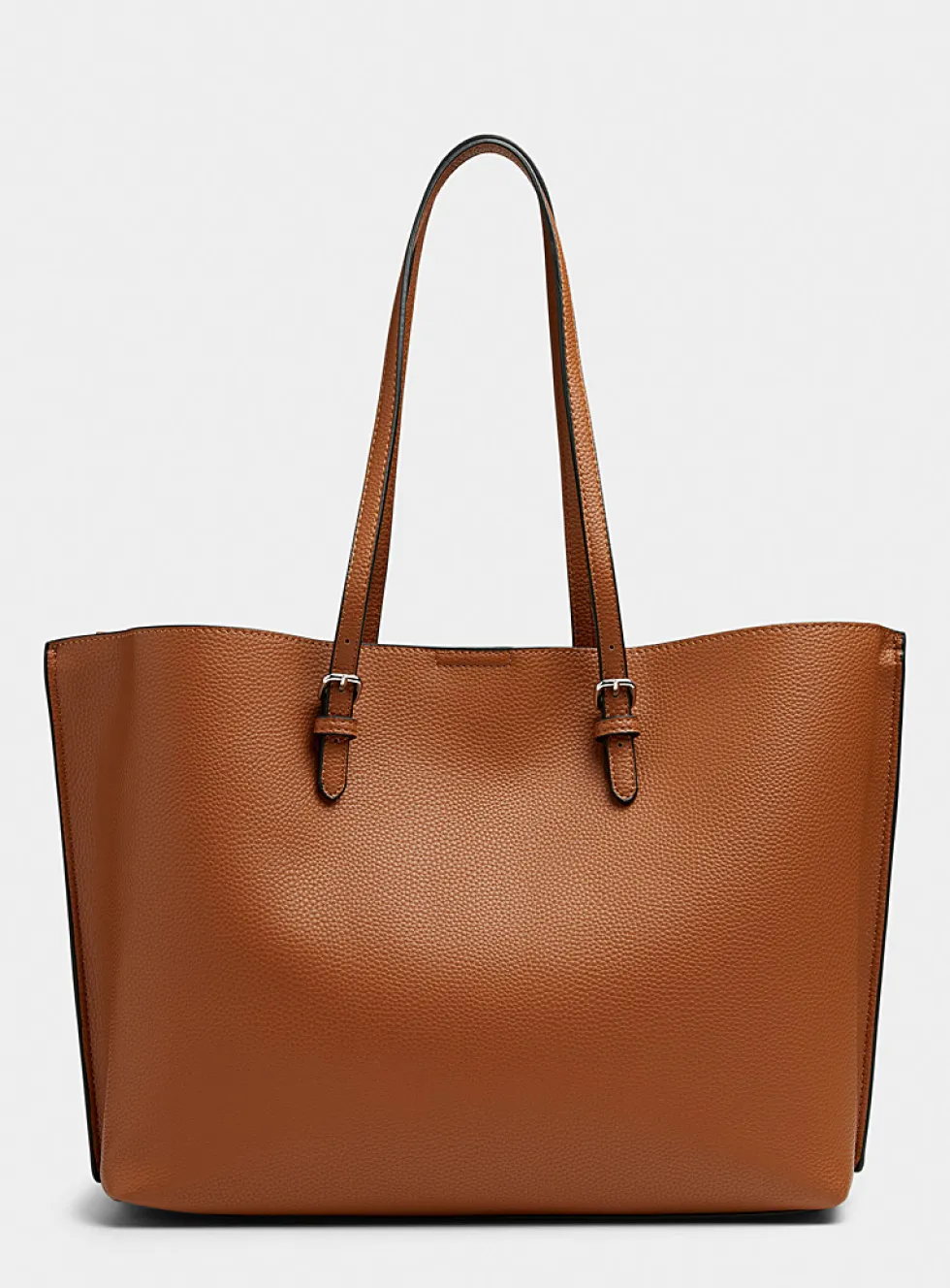 Large minimalist work tote bag