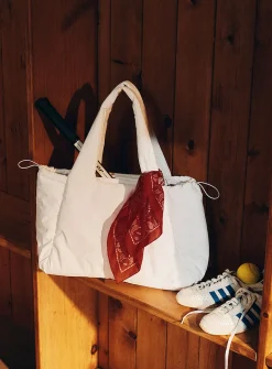 Large nylon sports tote