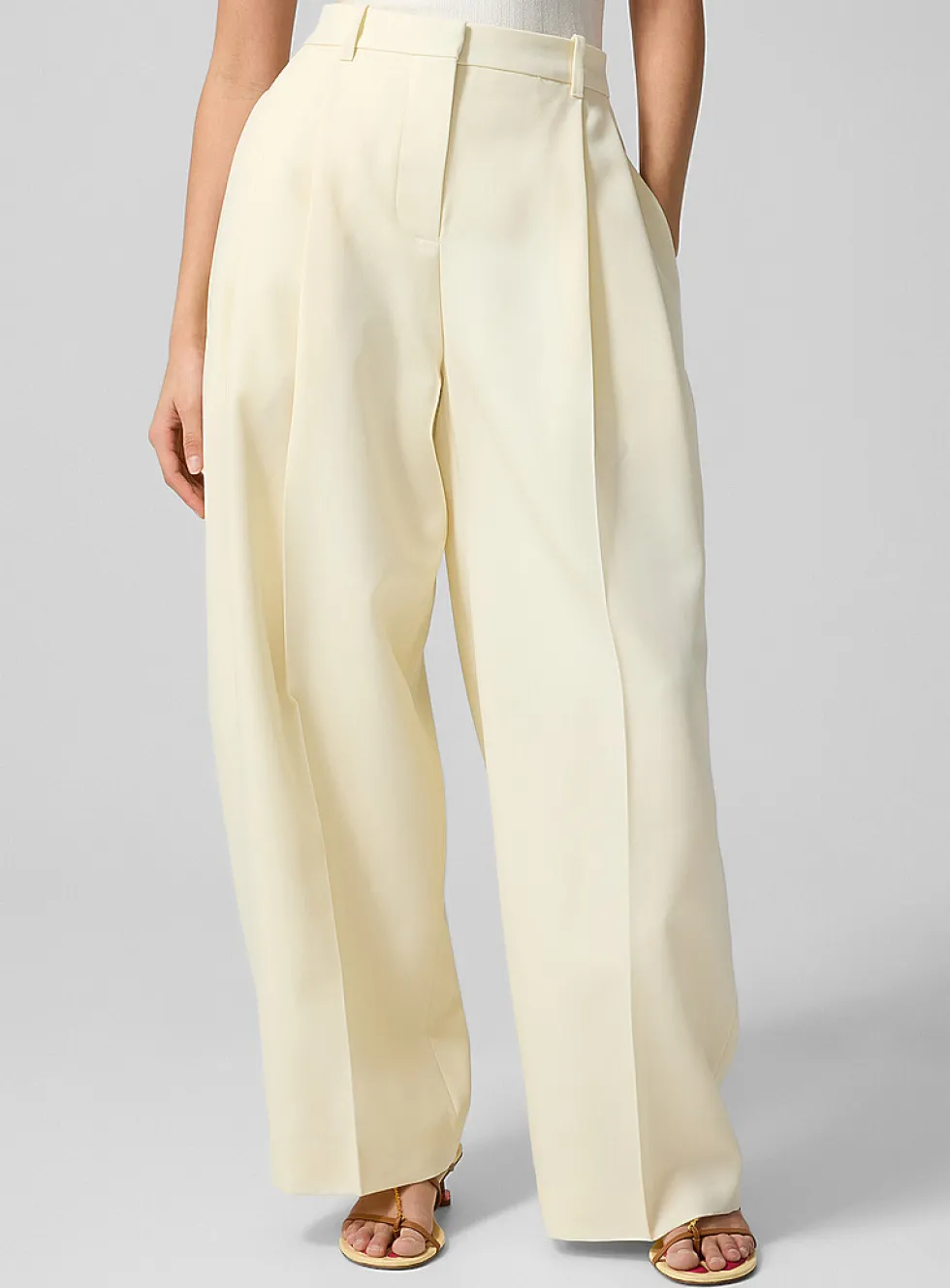 Le Pantalon D'Homme pure virgin wool pant