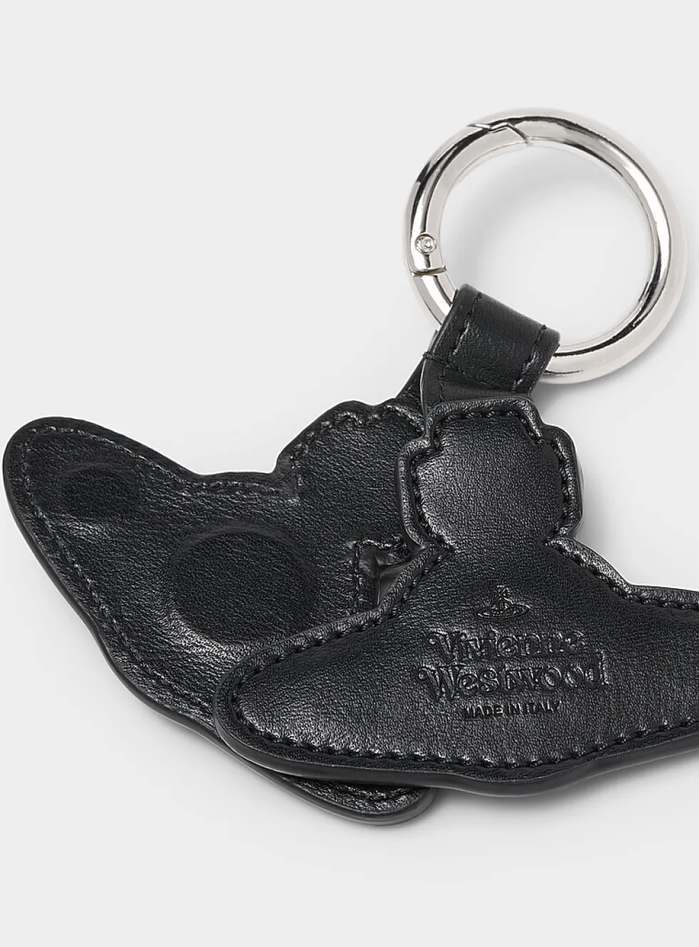 Leather magnetic key chain