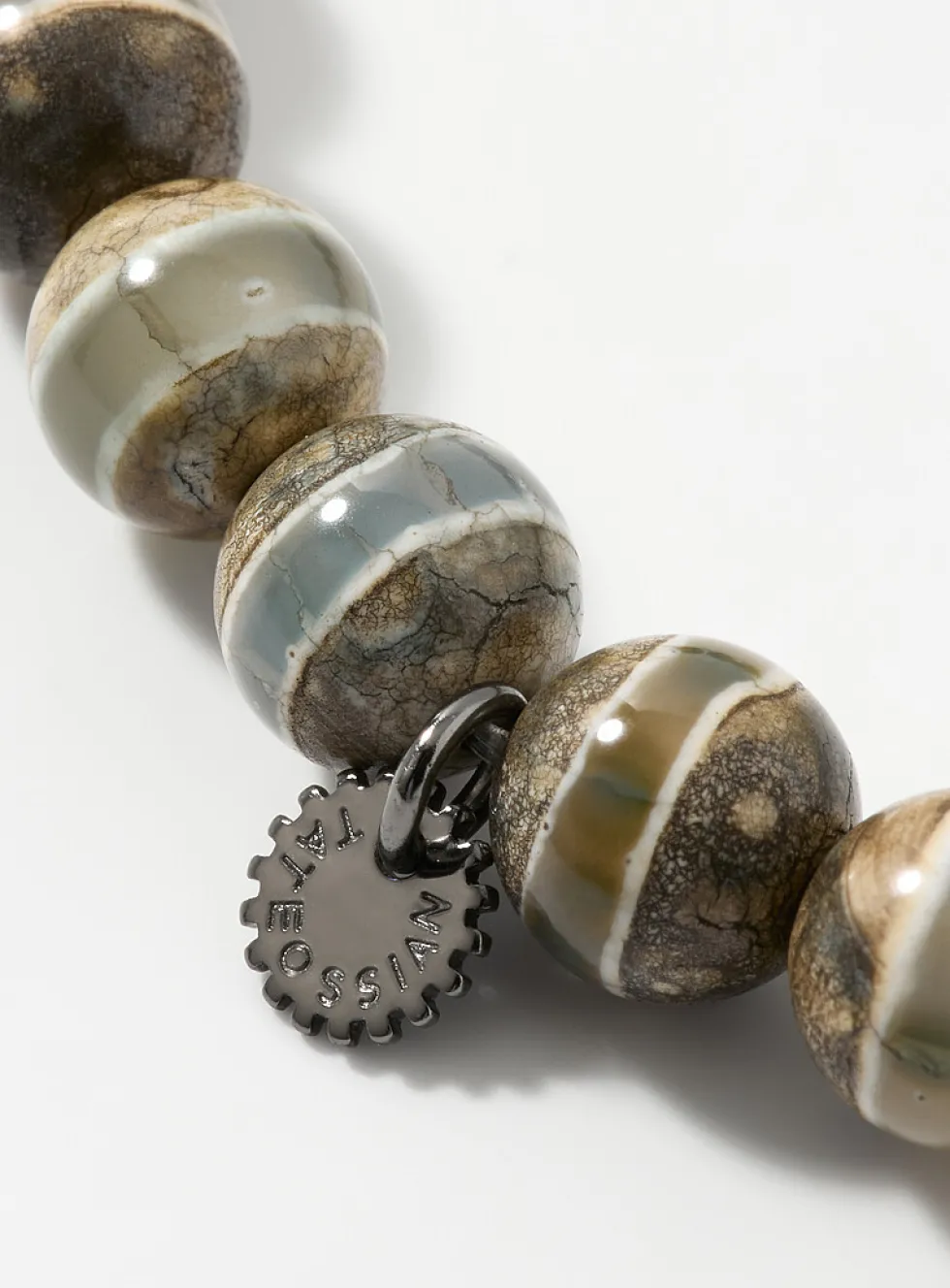 Lhasa Graffiato bead bracelet