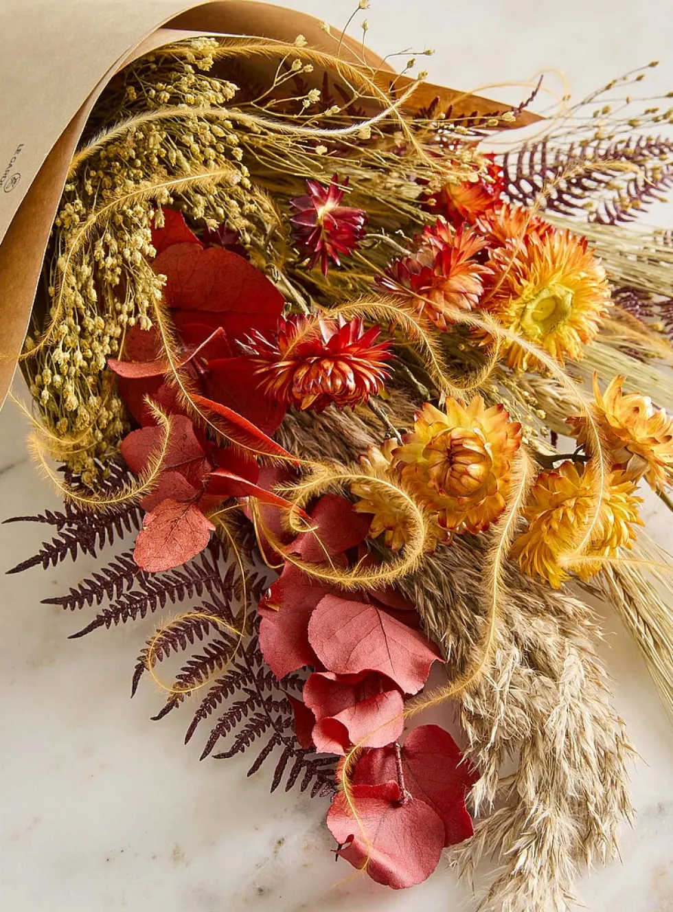 Liam dried flower bouquet