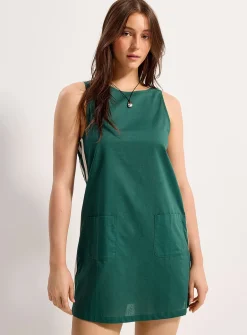 Lightweight cotton A-line dress