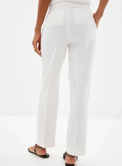Linen-cotton blend Universal pant