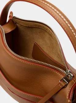 Loafer leather bag