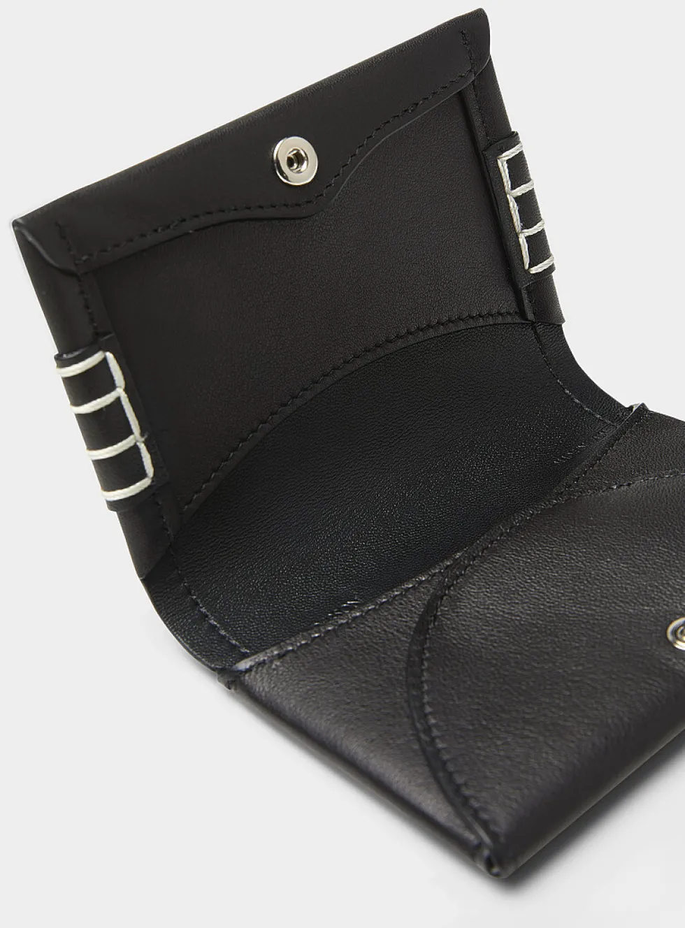 Loafer topstitched card case