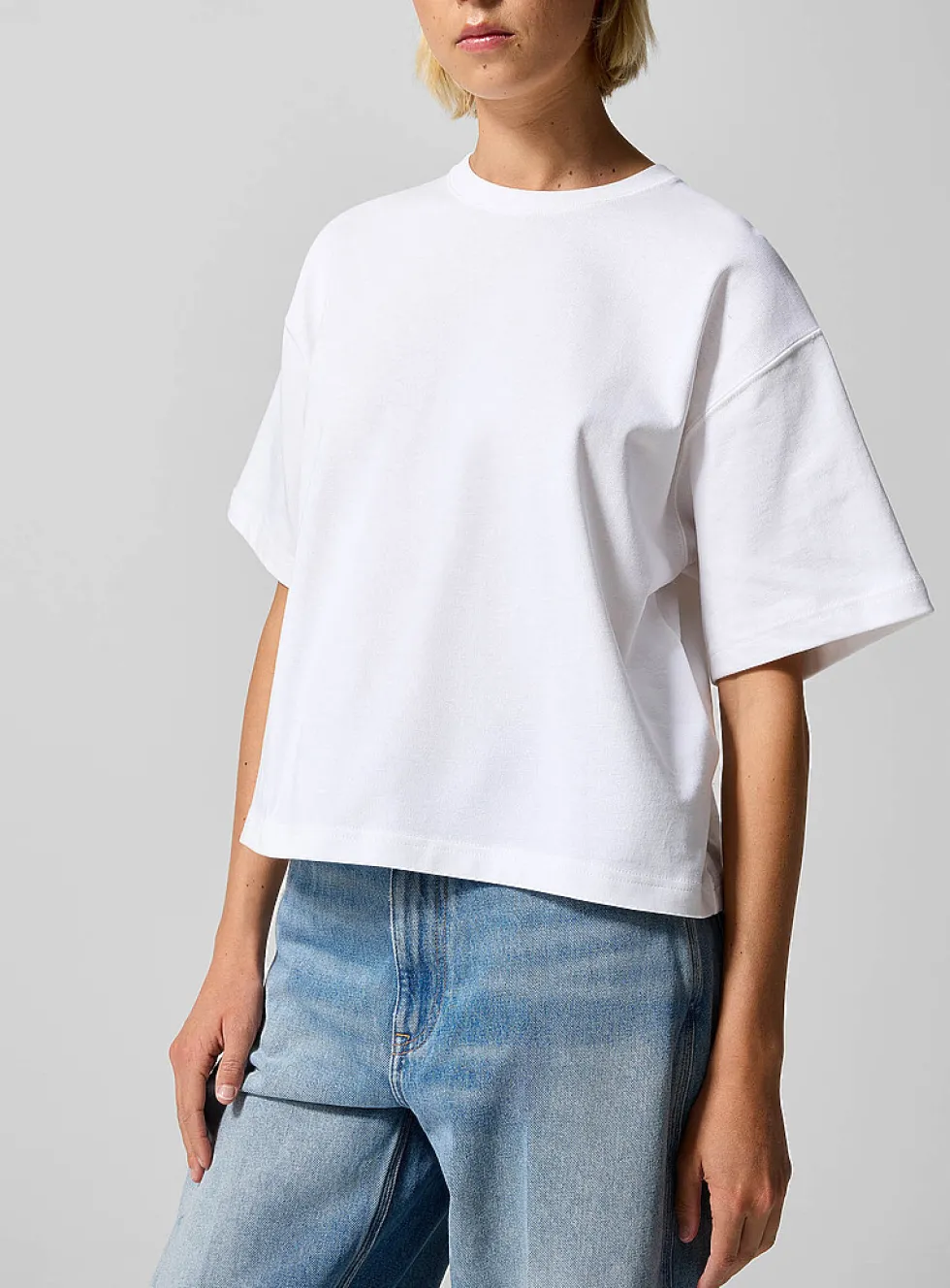 Logo cropped T-shirt